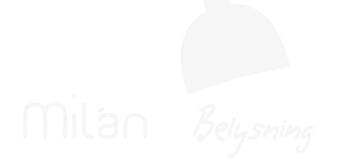 Milán Belysning